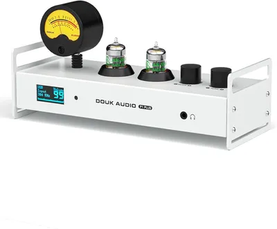 Productafbeelding van Douk Audio 2-kanaals Bluetooth vacuümbuizen, voorversterker, hifi-hoofdtelefoonversterker, USB-DAC pc-geluidskaart, draadloze ontvanger, audio preamp