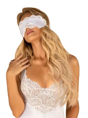 Obrázok produktu pre Obsessive Amor Blanco maska na oči biela