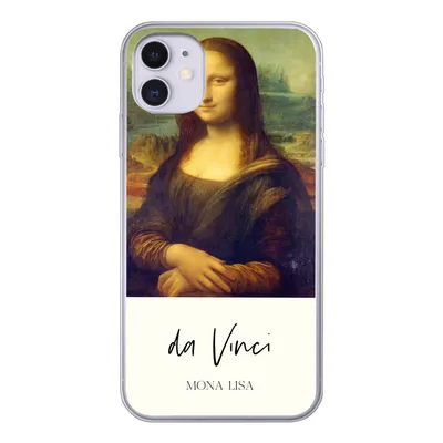 Produktbild von MuchoWow® Handyhülle Schutzhülle Hülle für iPhone 11 Mona Lisa - Leonardo da Vinci - Alte Meister Silikon Softcase Handy Hülle - Handytasche