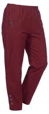 Produktbild von Schlupfhose Damen Übergangshose Stretch Gr. 38-54 leicht angerautes Innenfleece