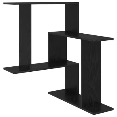 Obrázek produktu pro vidaXL Nástěnná police, černý dub, 67 x 67 x 87 cm, dřevotříska