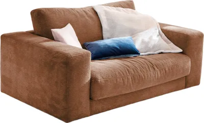 Produktbild von KAWOLA Doppelsessel MADELINE Loveseat Cord rost