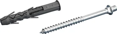 Produktbild von Stockschrauben - verzinkter Stahl, 100 - 220mm, 8mm Gewinde, perfekt für RainWay Rohrschellen - RainWay Zubehör ( 10 Stück, 100mm )