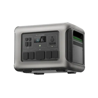 Obrázok produktu pre Prenosná powerstation R600 – 299Wh LiFePO4 batéria, 600W AC výstup, podpora solárneho nabíjania – pre kempovanie, výpadky prúdu a núdzové situácie
