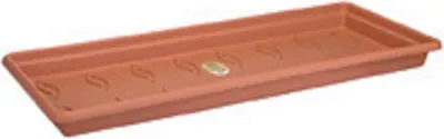 Produktbild von elho green basics Garten xxl Untersetzer 80cm - mild tonrot