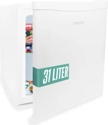 Produktbild von Mini Gefrierschrank 31L klein kompakt leise:40db Gefrierbox wechselbarer Türanschlag mini Tiefkühltruhe bis zu -18°C,Tiefkühlschrank,perfekt geeignet für Büro Camping Garten Outdoor (Weiß)