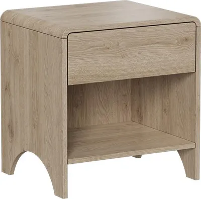 Zdjęcie produktu dla Stolik nocny Vicco Oaki Dąb 47 x 50 cm z 1 szufladą, Model 57905
