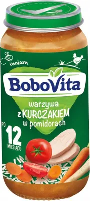Obrázek produktu pro BoboVita Warzywa z Kurczakiem dla Dzieci po 1. roku 250 g