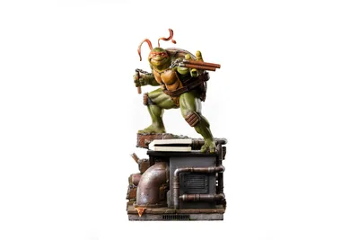 Zdjęcie produktu dla Figurka z serii „Wojownicze Żółwie Ninja” w skali 1:10 – Michelangelo, 25 cm