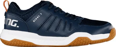 Immagine prodotto di Salming Rival 2 SR scarpe da pallamano indoor scarpe sportive blu/bianco/arancio 1234030-0433, Numero di scarpe: 47 1/3 EU