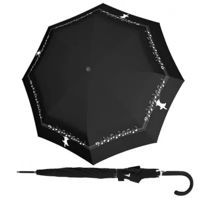 Obrázek produktu pro Doppler Fiber Flex AC  Musically Cat - dámský holový vystřelovací deštník