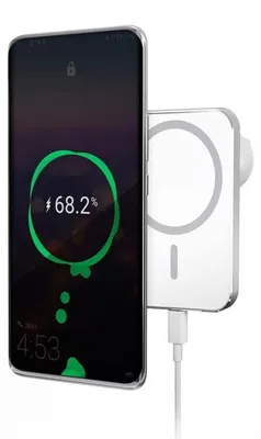 Produktbild von Auto Halterung Wireless Ladegerät KFZ 2in1 Universal Handy Induktion Magnetisch