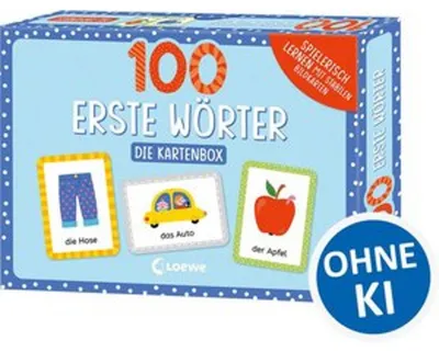 Produktbild von 100 erste Wörter - Die Kartenbox