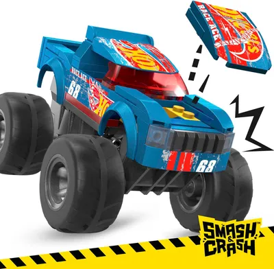 Produktbild von MEGA Hot Wheels Smash-und-Crash Race Ace Monster Truck