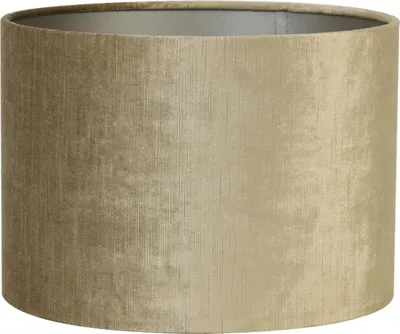 Produktbild von Light & Living - Lampenschirm Zylinder Gemstone - Bronze - Ø40x30cm - Stoffschirm für E27