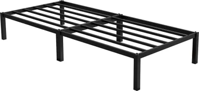 Obrázek produktu pro ML-Design kovová postel s roštem na ocelovém rámu, 90x200 cm, černá