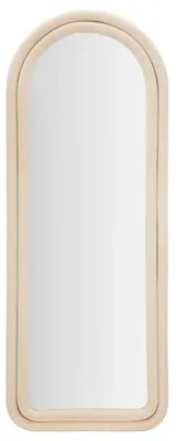 Produktbild von FURNLUX Wandspiegel Cloe Beige 60cm / Hauptfarbe: Beige / Abmessungen: 60 x 160 x 4 cm
