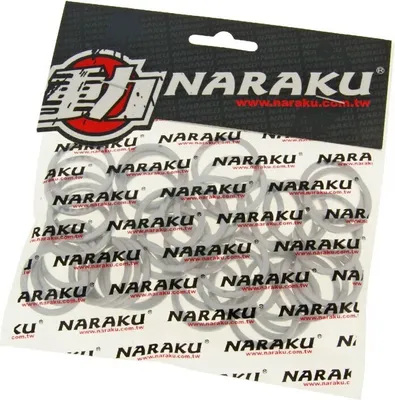 Produktbild von Naraku Dichtringe Aluminium 22x28x1,5mm 50 Stück