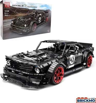 Produktbild von Mould King Mustang 1.400 PS Sportwagen Modellbaukit 13108S