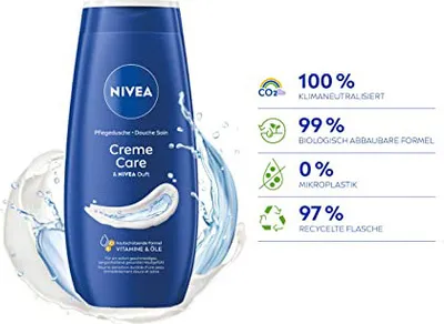 Zdjęcie produktu dla NIVEA 5305161001 NIVEA creme care Duschgel 250 ml