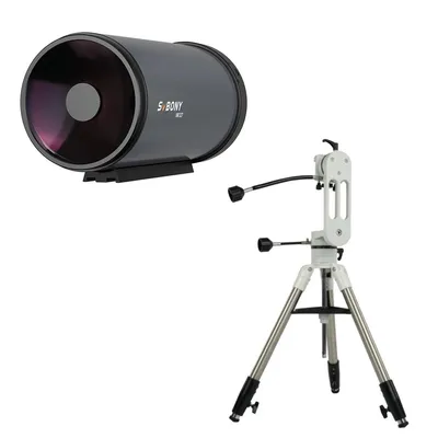 Immagine prodotto di Telescopio Maksutov-Cassegrain SVBONY MK127 con montatura altazimutale SV225 e treppiede per l'osservazione dei pianeti e degli oggetti del cielo profondo