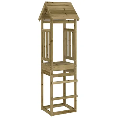 Zdjęcie produktu dla Domek do placu zabaw, 52,5x46,5x206,5 cm, impregnowana sosna