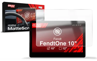 Produktbild von Matte Autodisplayfolie für FendtONE 10" (2023-2026), Grizz Protector