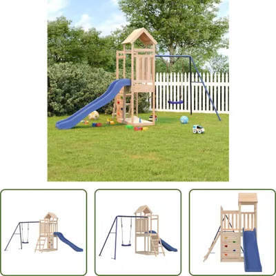 Produktbild von The Living Store Spielturm Massivholz Kiefer