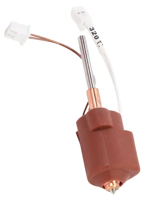 Produktbild von Hotend-Kit für den 3D-Drucker Ender 3 V3: 60-W-Hotend mit schneller Aufheizfunktion und integrierter 0,4-mm-Düse, hochtemperaturbeständig bis 300 °C