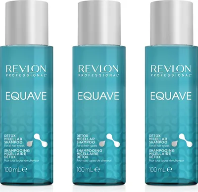 Produktbild von Equave Detox Micellar Shampoo 3x100 ml