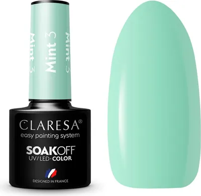 Produktbild von CLARESA Hybrid-Gel-Nagellack MINT 3 -5g