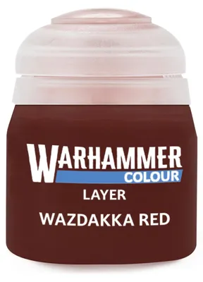 Produktbild von Warhammer Colour Layer Wazdakka Red 12ml