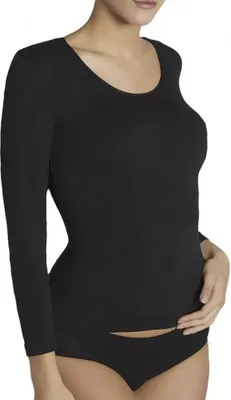 Immagine prodotto di Ysabel Mora Baselayer a maniche lunghe Nero L Donna Nero L