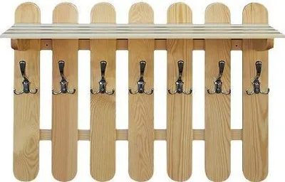 Produktbild von Garderobenpaneel Kiefer