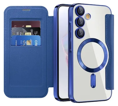 Produktbild von Techsuit - SmartMag Book Fliphülle für Samsung Galaxy A35 5G - blau