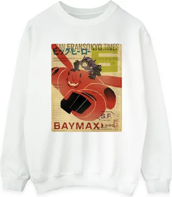 Produktbild von Disney - "Big Hero 6" Sweatshirt für Damen BI11395 (XL) (Weiß)