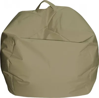Produktbild von Eleganter Sitzsack, beige Farbe, Maße 65 x 50 x 65 cm