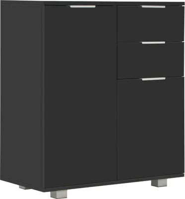 Produktbild von Sideboard Hochglanz-Schwarz 71x35x80 cm Holzwerkstoff