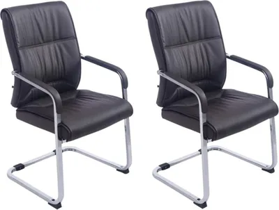 Zdjęcie produktu dla Zestaw 2 h krzeseł do jadalni - Wspornik - Ergonomiczna konstrukcja