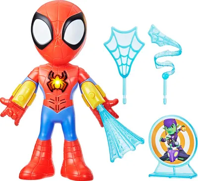 Image de Marvel Spidey and His Amazing Friends Figurine électronique Spidey Hasbro