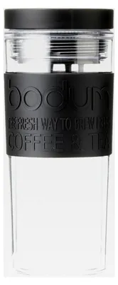 Produktbild von Kunststoffbecher, Schwarz, 0,45 l