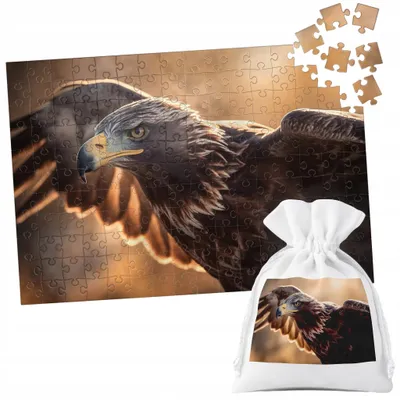 Image de Puzzle Tradycyjne - Zwierzęta Ptak Orzeł - 252El