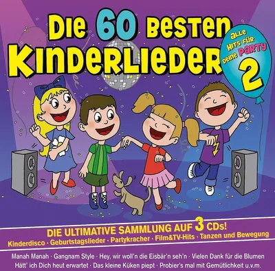 Produktbild von Familie Sonntag-Die 60 Besten Kinderlieder Vol.2-P
