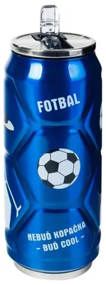 Zdjęcie produktu dla Termocup – prostokątny kształt – stal nierdzewna – 500 ml – certyfikat LFGB – kolor niebieski