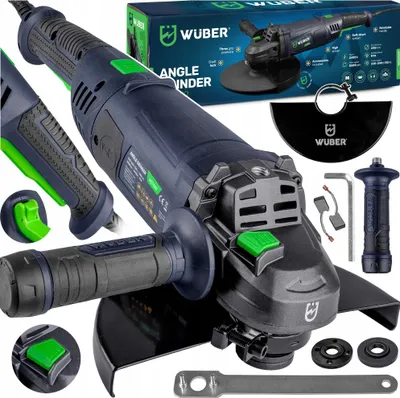 Produktbild von Winkelschleifer Wuber 230Mm 2400W Soft Start M14 Gewinde 8500 Rpm