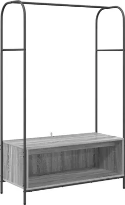 Image de vidaXL Portemanteau Gris 100 x 44 x 160 cm Bois composite