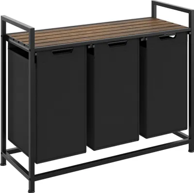 Produktbild von tectake® Wäschesortierer höhenverstellbare Kunststofffüße