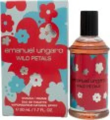 Productafbeelding van Emanuel Ungaro Wild Petals Eau de Toilette, 50 ml, sprayflacon