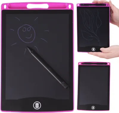 Zdjęcie produktu dla Tablet Graficzny Rysik Z Rysikiem Do Rysowania Znikopis Tablica Xl Różowy