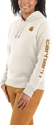 Produktbild von Carhartt 102791 Iconic Clarksburg Logo Sweatshirt  Malt/Carhartt Brown XS